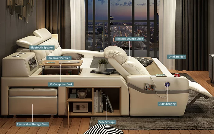 Monica Multifunctional Smart Bed (13)